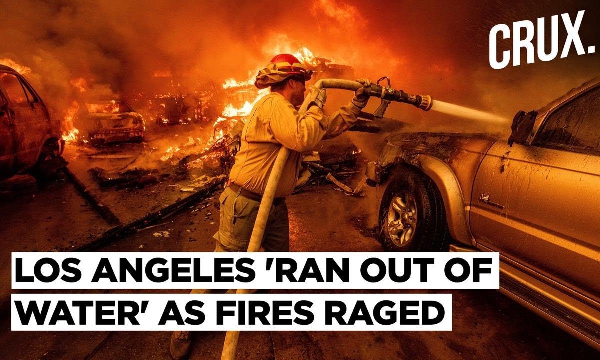 California Governor Admits Empty Hydrants “Impaired” The Fight Against Los Angeles Wildfires | US