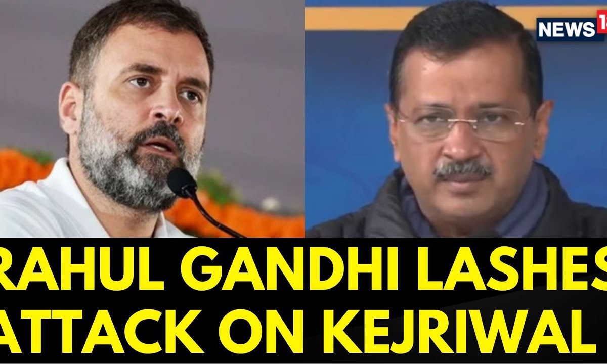 Rahul Gandhi Launches Attack On Kejriwal Over His Silence On Caste Census | Delhi Polls | News18