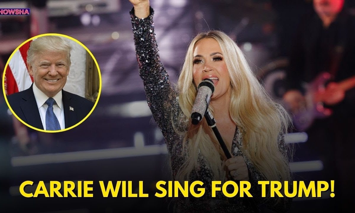 Country Music Superstar Carrie Underwood Is All Set To Perform At Donald Trump’s Inauguration |N18G