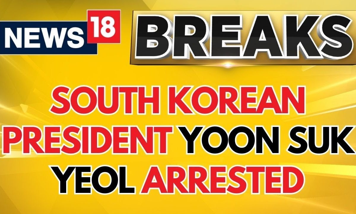 South Korean President Arrested | South Korea’s Political Crisis Deepens: Yoon’s 2nd Arrest | News18