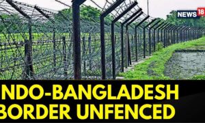 India Bangladesh Border Tensions | 22 Out Of 33 Kilometers Of Border Area Remains Unfenced | News18