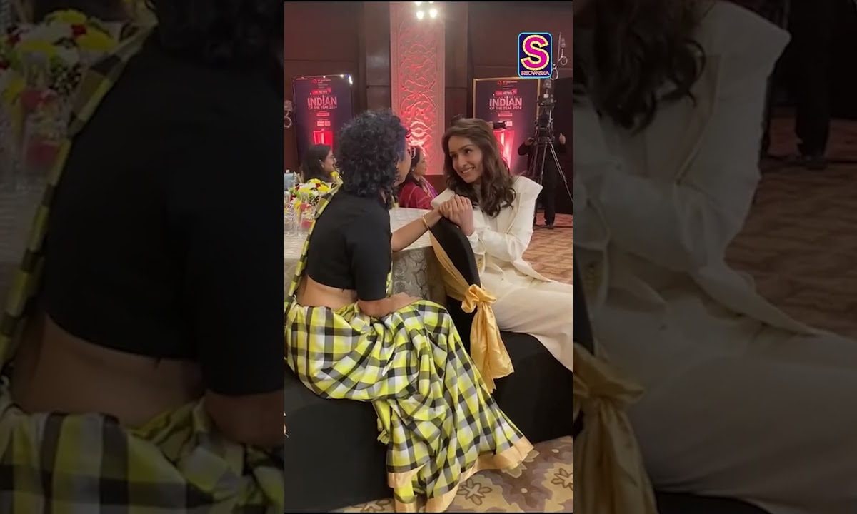 EXCLUSIVE: Shraddha Kapoor Meets Kiran Rao At CNN News 18’s Indian Of The Year Awards