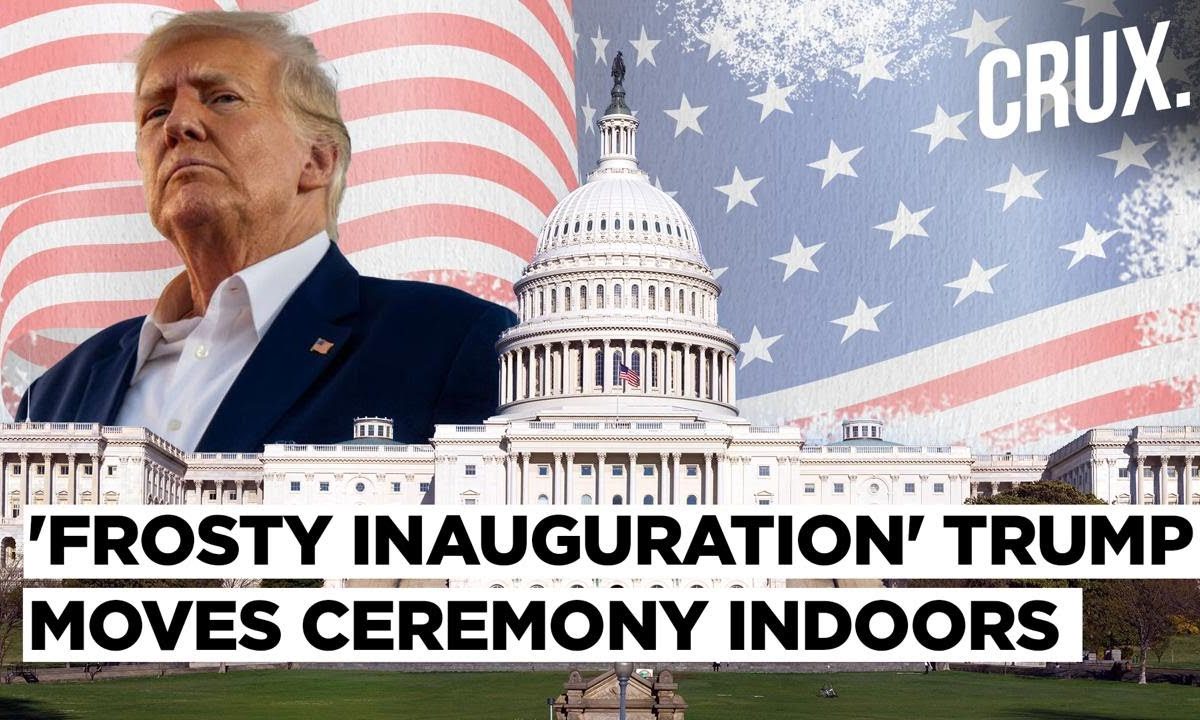 A First In 40 Years: ‘Dangerous’ Cold Weather Moves Trump’s Inauguration To Inside The Capitol | US