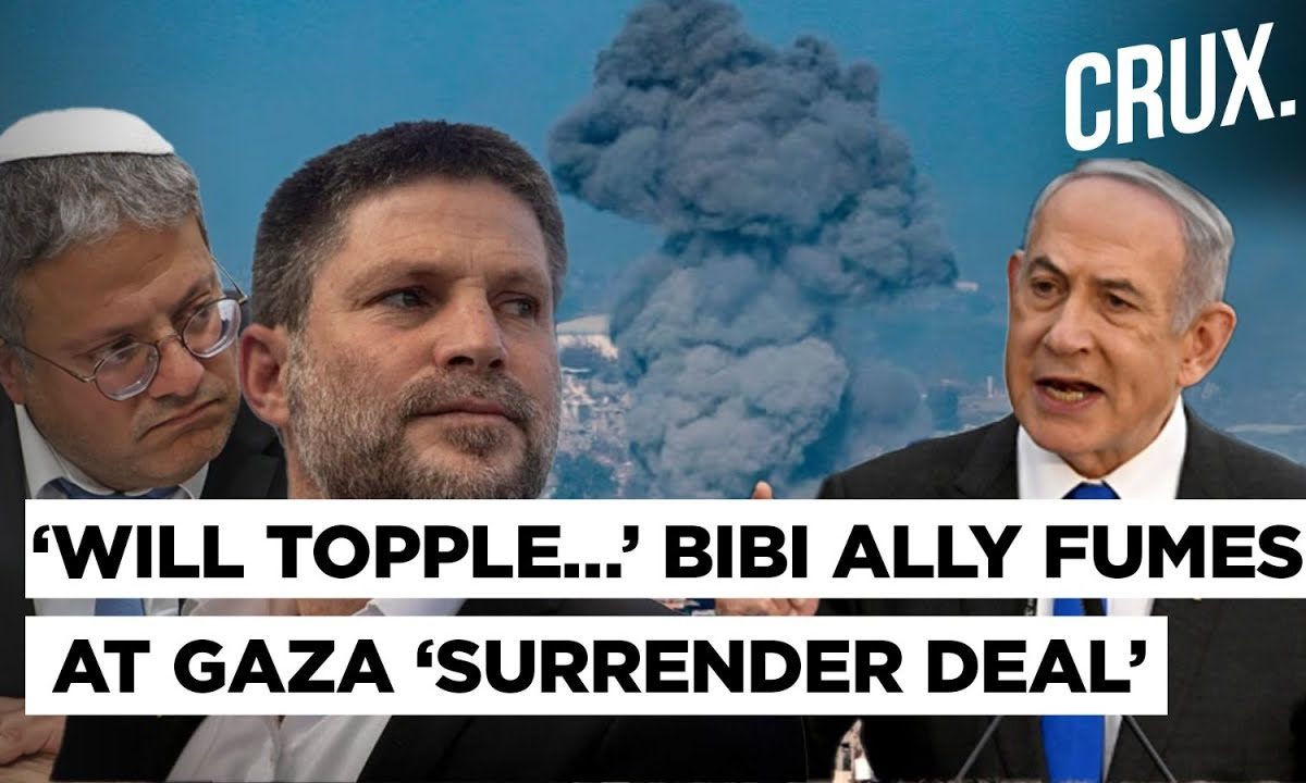 Smotrich Vows To Overthrow Netanyahu, Ben-Gvir’s Party Quits Govt Over ‘Disgraceful’ Gaza Ceasefire