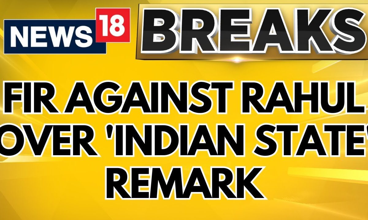 FIR Lodged Against Rahul Gandhi Over ‘Indian State’ Remark | Rahul Gandhi News | Guwahati | Congress