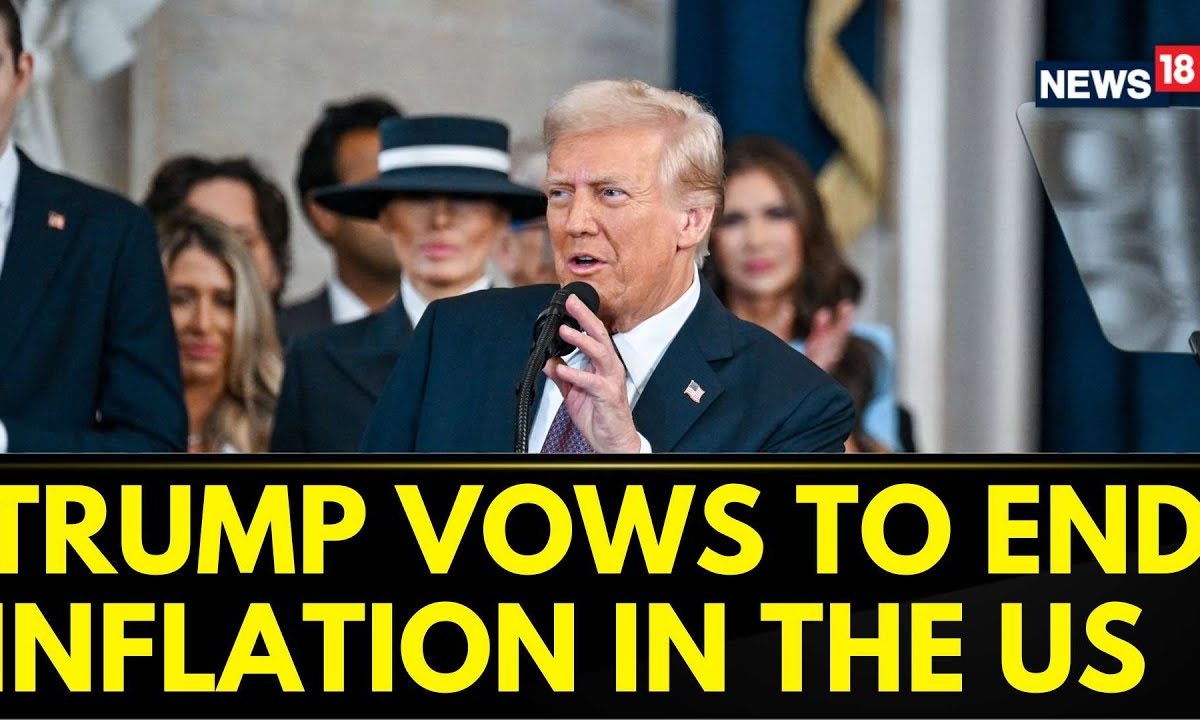 Trump Inauguration 2025 | Trump Vows To End Inflation Crisis In The US | Trump Latest News | News18