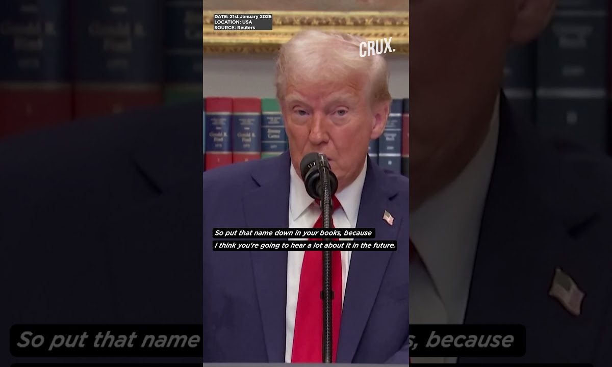 ‘Stargate’: Trump Announces Up To 0 Billion In AI Infrastructure Investment | US President