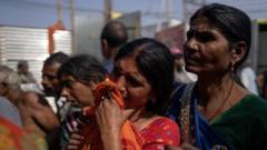 Thirty killed in crowd crush at India’s Kumbh Mela festival