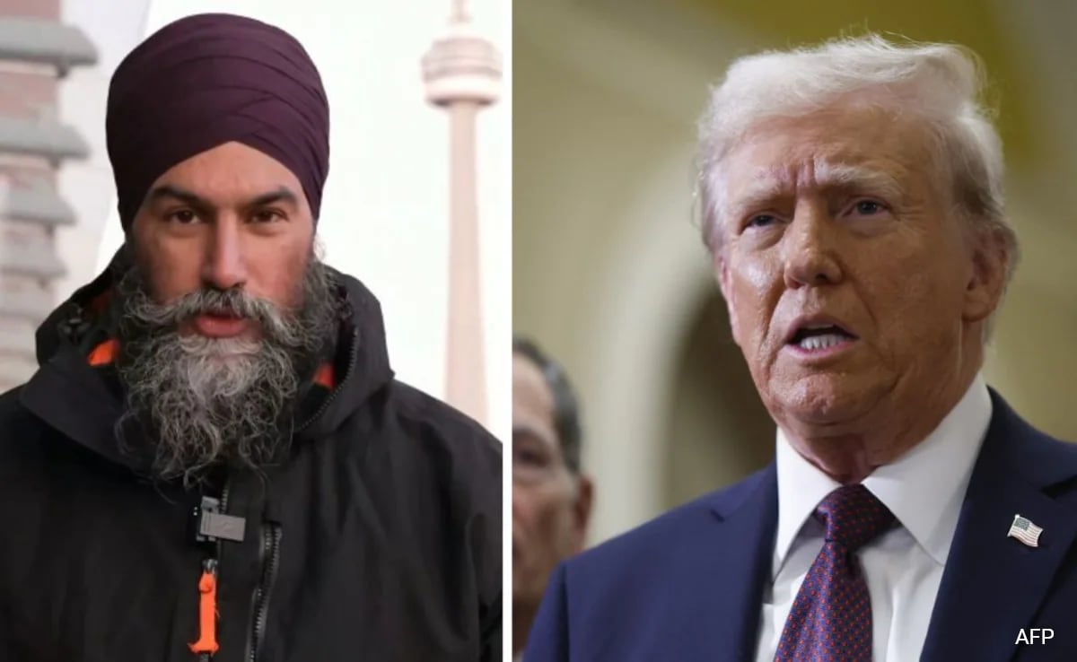 “Have Message For Trump”: Ex-Trudeau Ally Jagmeet Singh’s Big Warning