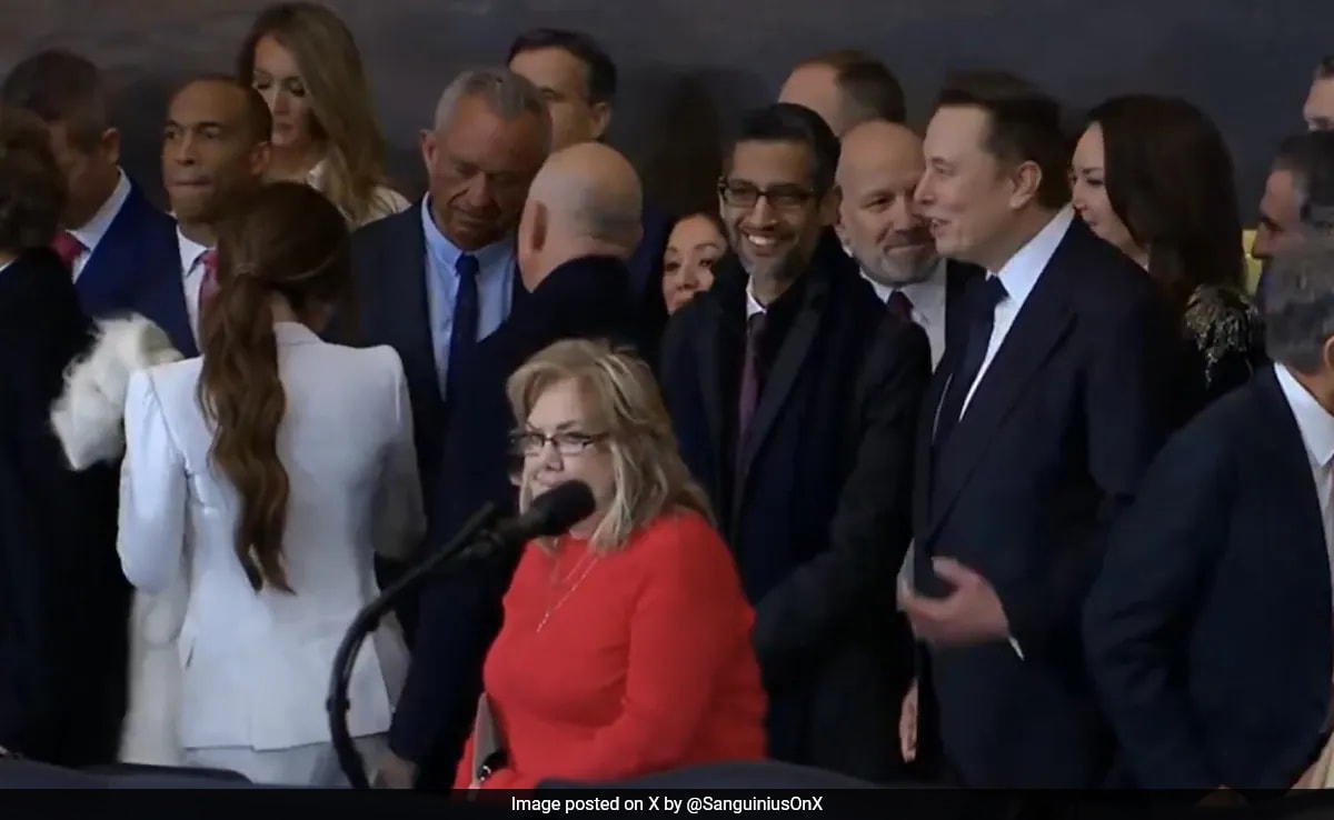 Video: Sundar Pichai, Musk, Bezos, Zuckerberg In One Frame For Trump 2.0