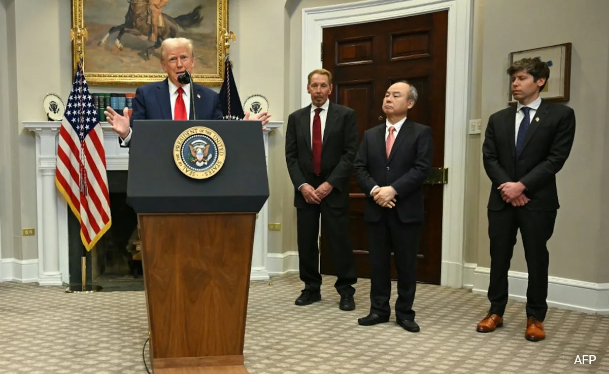 Musk Lashes Out As Trump Backs Sam Altman For World’s Largest AI Project