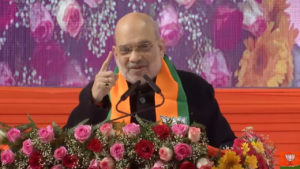 ‘Mandir banane se kya hoga … ‘: Amit Shah mocks Kejriwal; watch video