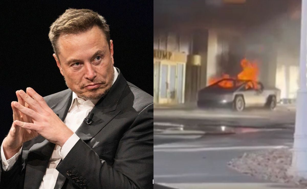 “Picked Wrong Vehicle”: Elon Musk On Cybertruck Explosion Outside Trump Hotel