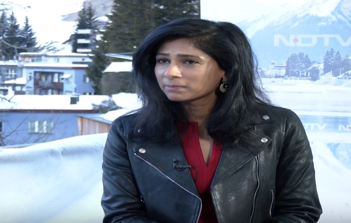“26% Of India’s Workforce Exposed To AI, But…”: Gita Gopinath At Davos