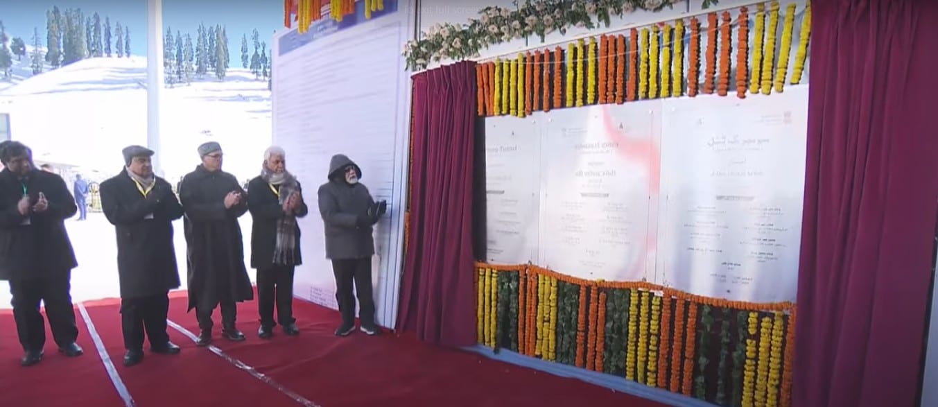 J&K’s 6.5-km Z-Morh Tunnel Inaugurated For All-Year Access To Sonamarg