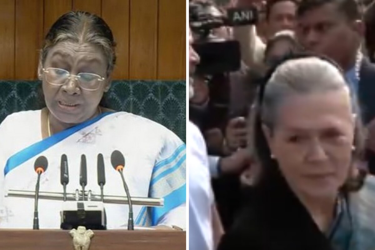 Sonia Gandhi’s ‘Poor Thing’ Remark For President Murmu’s Parliament Address Sparks Row, BJP Reacts