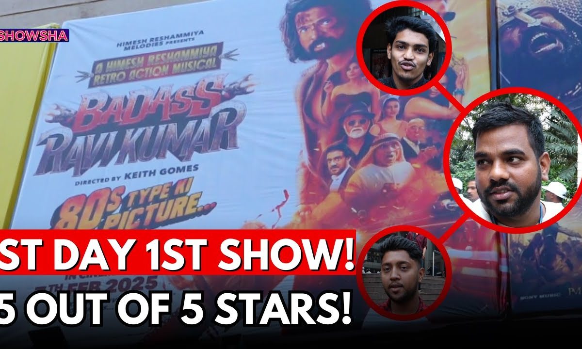 Himesh Reshammiya’s ‘Badass Ravi Kumar’ Public Review: 1st Day 1st Show | ‘A Blockbuster’ | WATCH