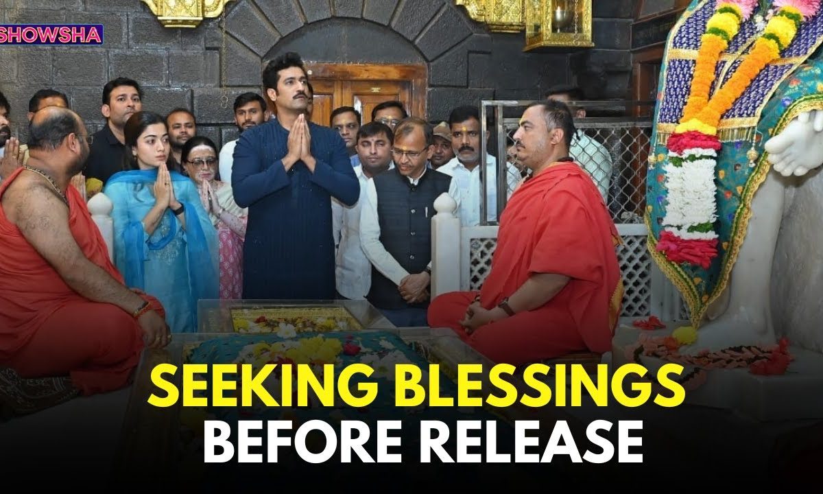 Rashmika Mandanna & Vicky Kaushal Seek Blessings At Sai Baba’s Shrine Ahead Of ‘Chhaava’ Release