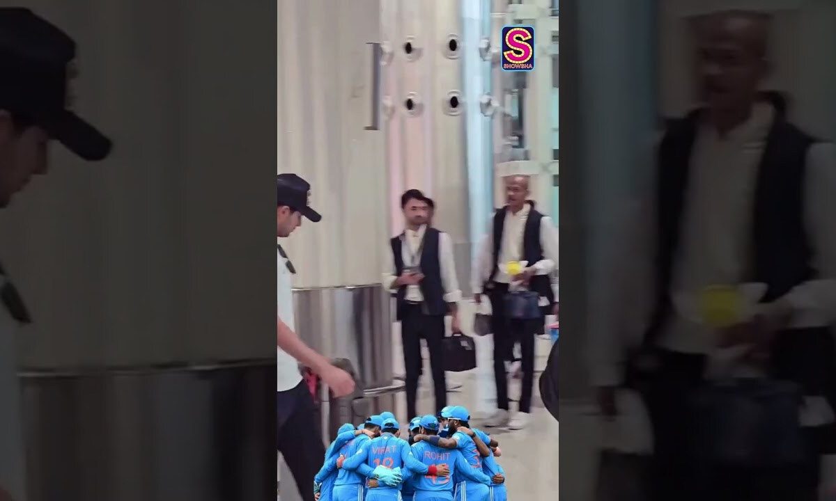 Team India Spotted At The Airport—What A Sight! Ready To Take Off And Conquer! | Champion’s Trophy