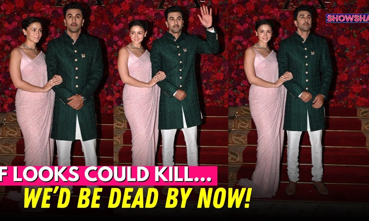 Alia Bhatt & Ranbir Kapoor Dazzle In Ethnic Attire As They Arrive For Aadar-Alekha’s Wedding; WATCH