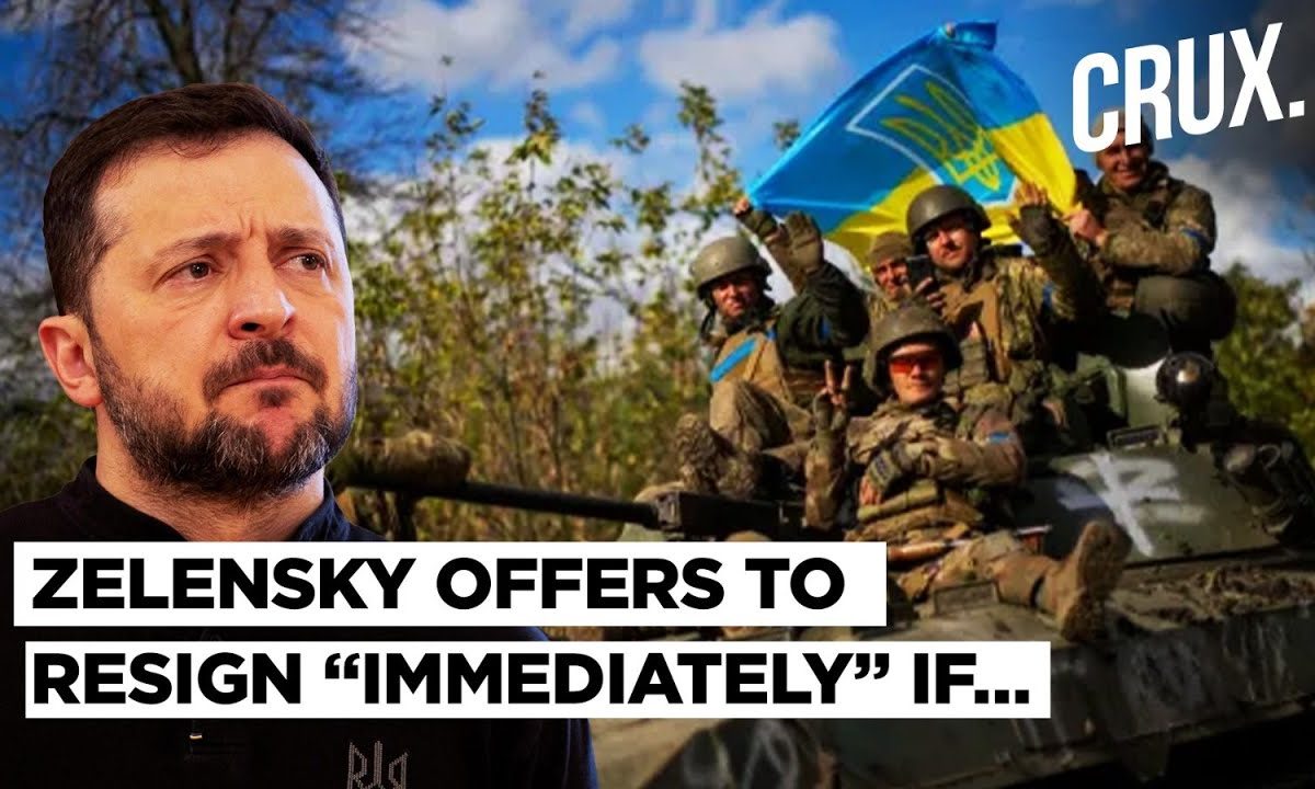 Zelensky Offers to “Step Down as President” for Peace or NATO Membership for Ukraine