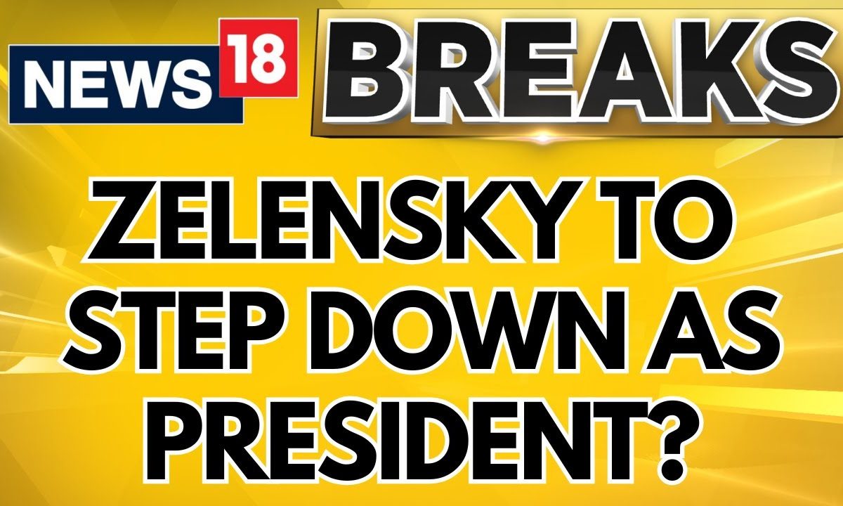 Zelenskyy Says Ready To Quit As President In Exchange For Ukraine Joining NATO | News18 | Russia