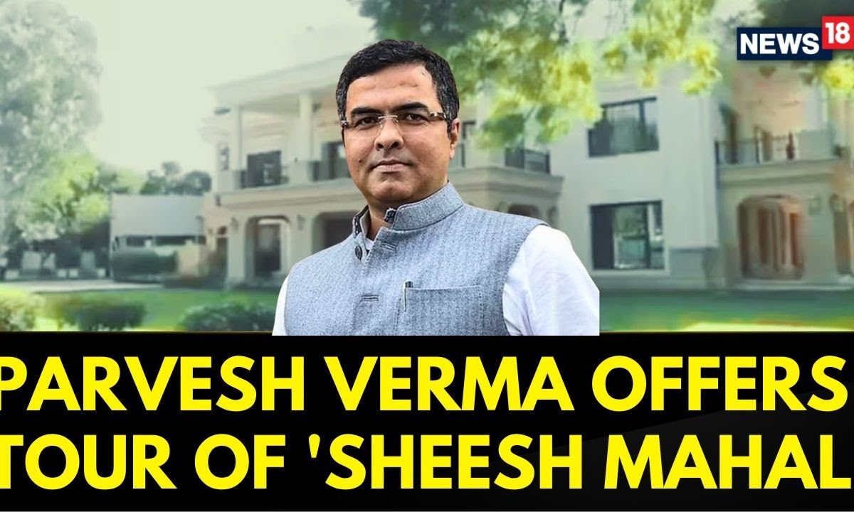 Parvesh Verma Offers ‘Sheesh Mahal’ Tour Amid Delhi Treasury Bankruptcy Claims | Delhi Assembly News