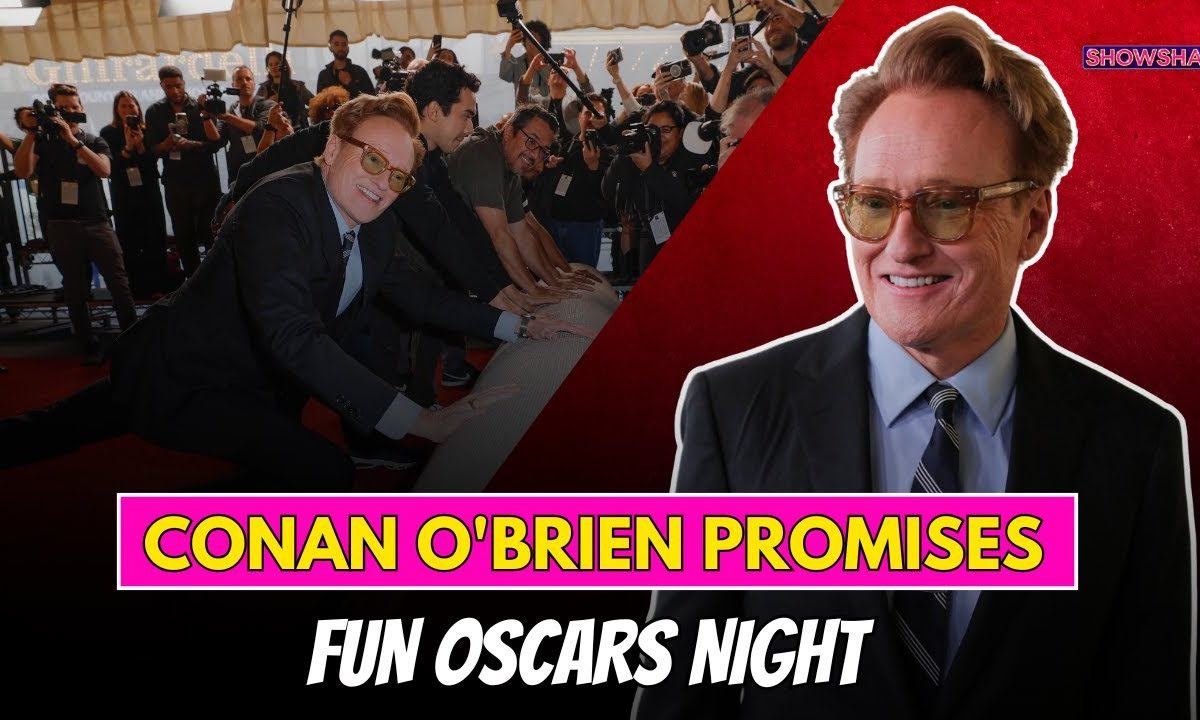 Oscars 2025 Host Conan O’Brien Lends A Hand To Roll Out Red Carpet, Promises Fun-Filled Show | N18G