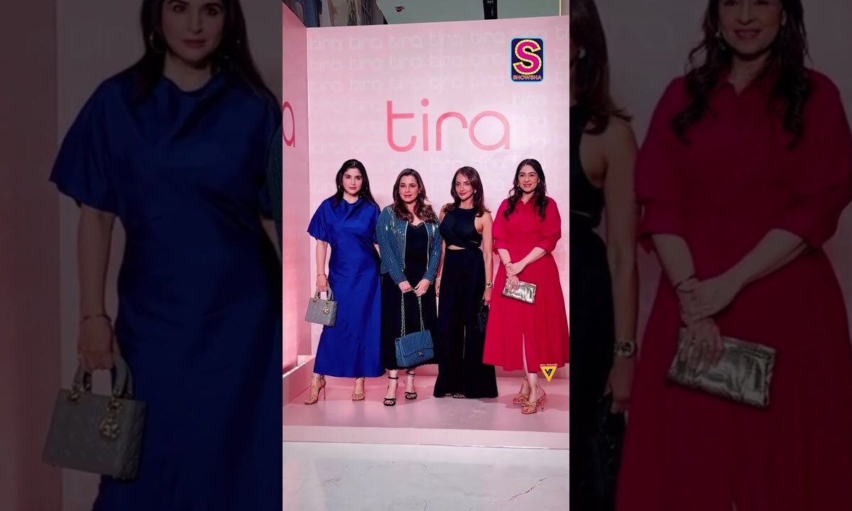 Bollywood Wives Grace The Tira Event. Beauty Meets Glam! | Bollywood Fashion | N18S