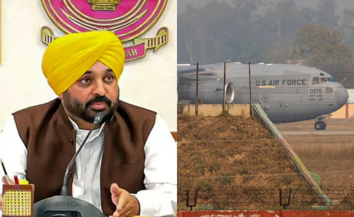 Bhagwant Mann’s “Defame Punjab” Claim Over Deportation Flights, BJP’s Reply