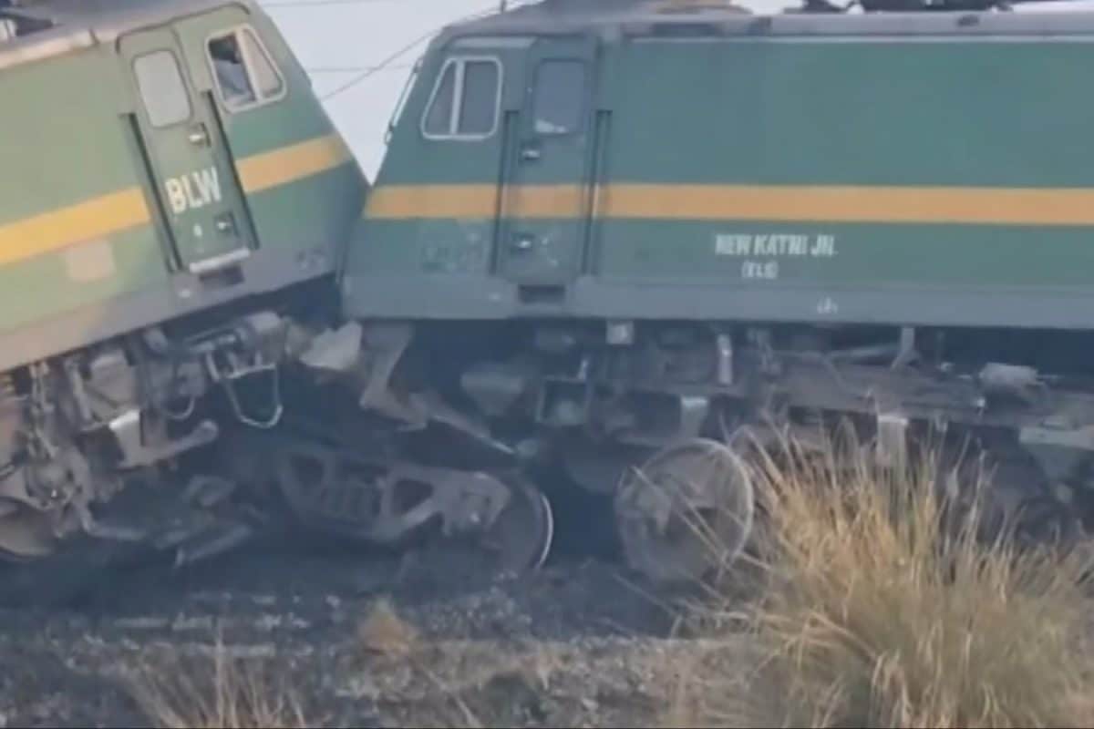 Two Goods Trains Collide, Derail In UP’s Fatehpur; Railway Officials Injured