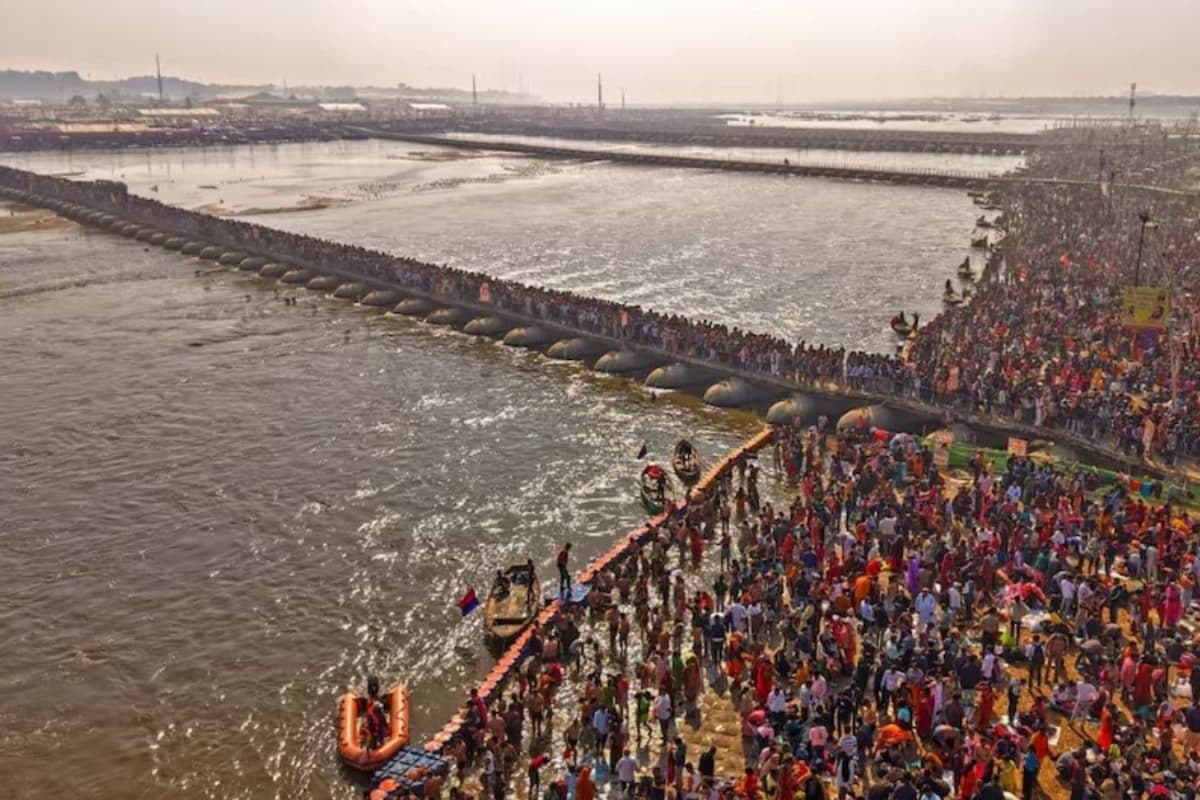 Maha Kumbh: 68 Pakistani Hindus Take Holy Dip At Triveni Sangam