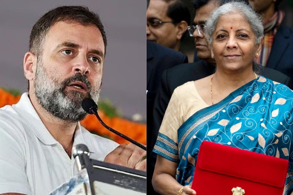 How Will Nirmala Sitharaman’s Photo Look On Budget Day? Rahul Gandhi Thinks…