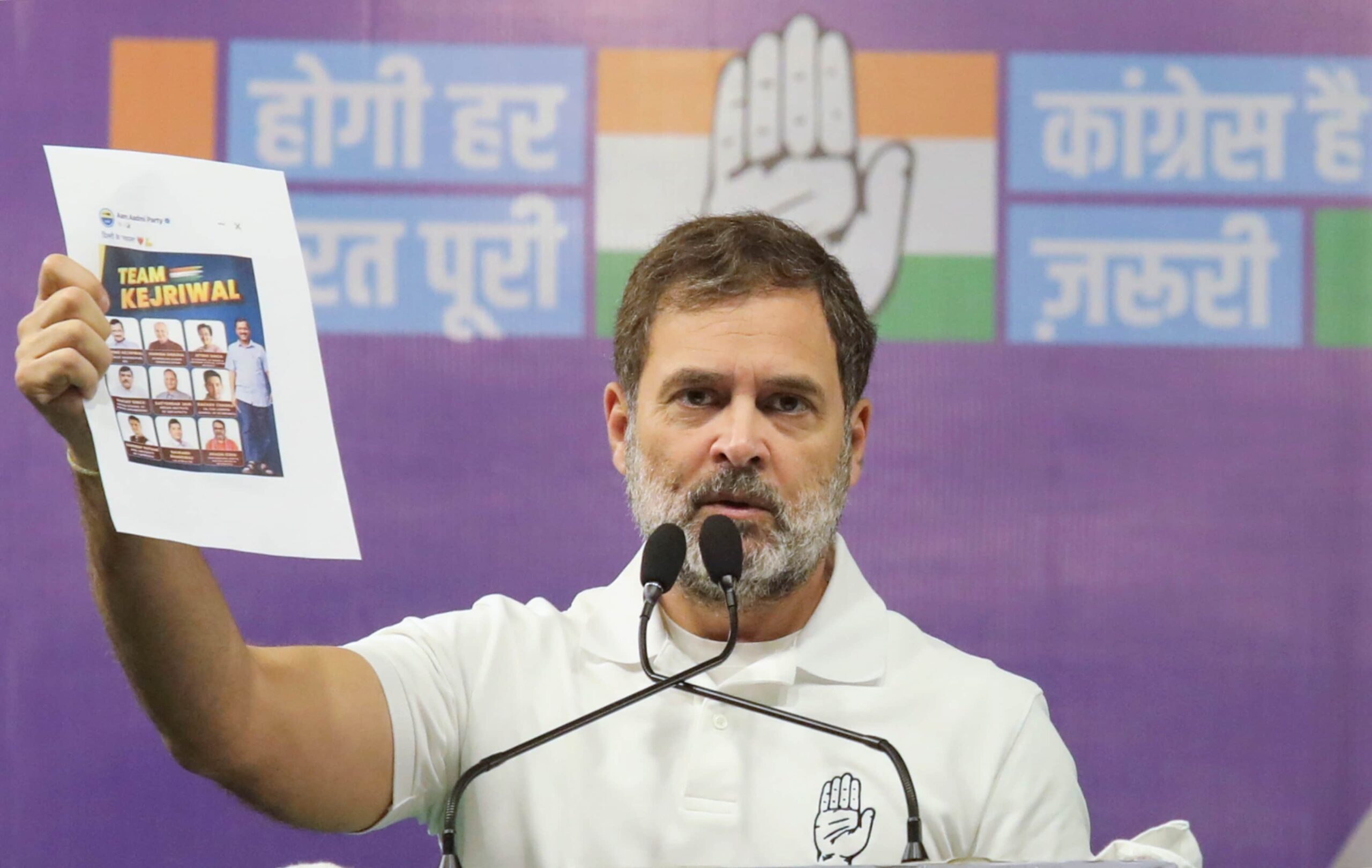 “Accept Mandate With Humility”: Rahul Gandhi After Congress’s Delhi Debacle