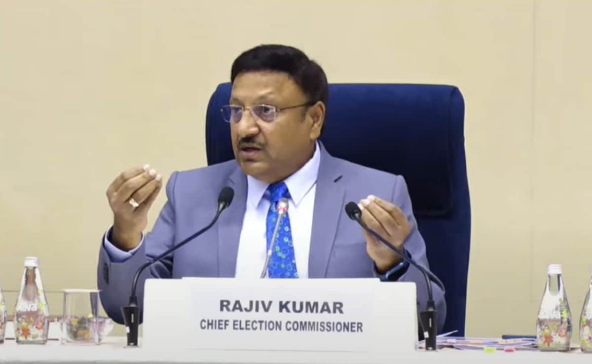 Rajiv Kumar’s Term Ends, New Election Body Chief To Be Named Soon: Sources