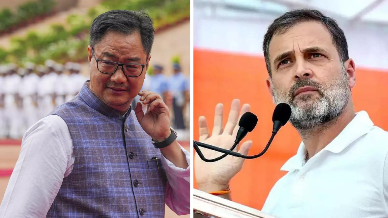 ‘I am ST, PM Modi is OBC’: Rijiju takes apart Rahul’s LS speech