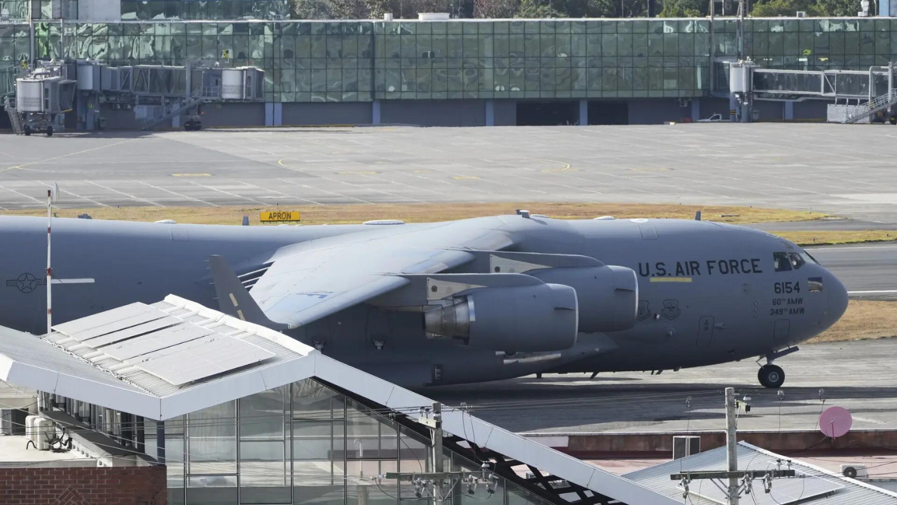 Trump administration deports migrants to India via military plane