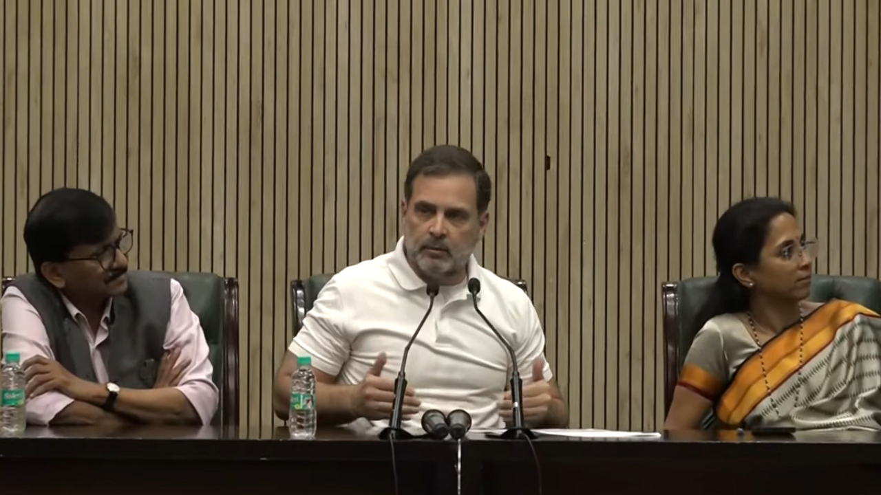 ‘Voters more than adult population’: Rahul alleges irregularities in Maha polls