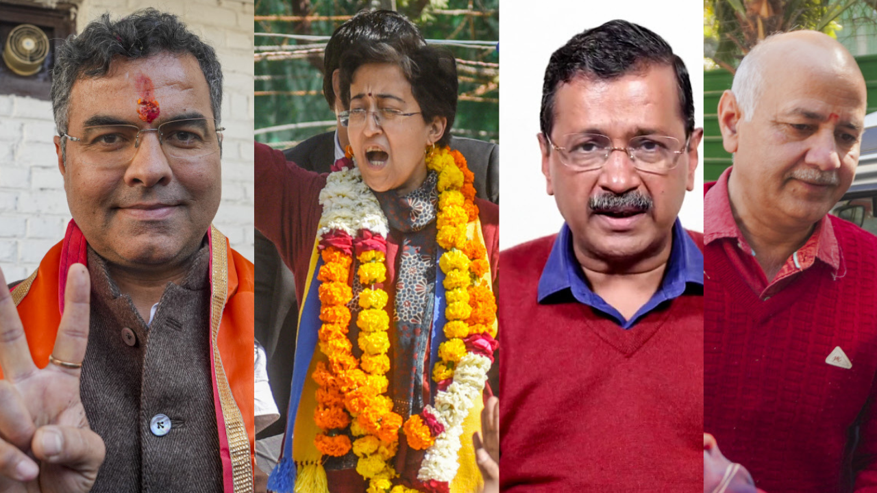 Top 10 winners and losers in Delhi elections
