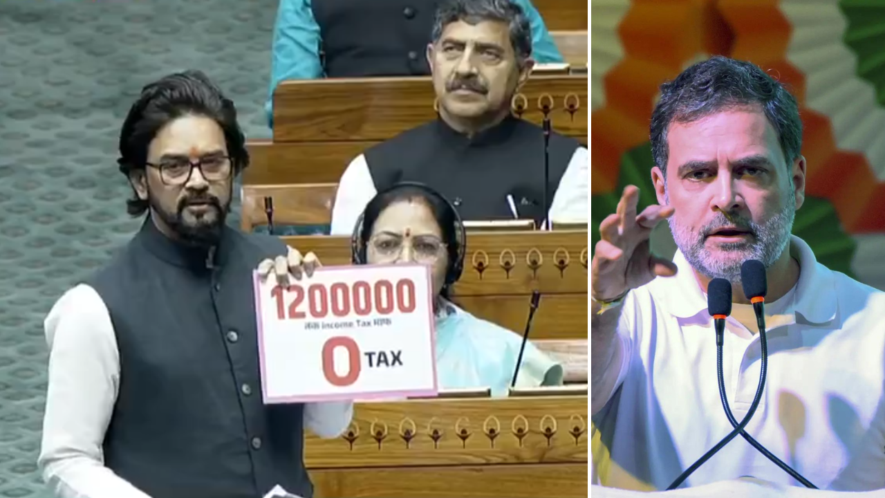 ​’Zero check kar lijiye’: Anurag Thakur mocks Rahul over Delhi debacle