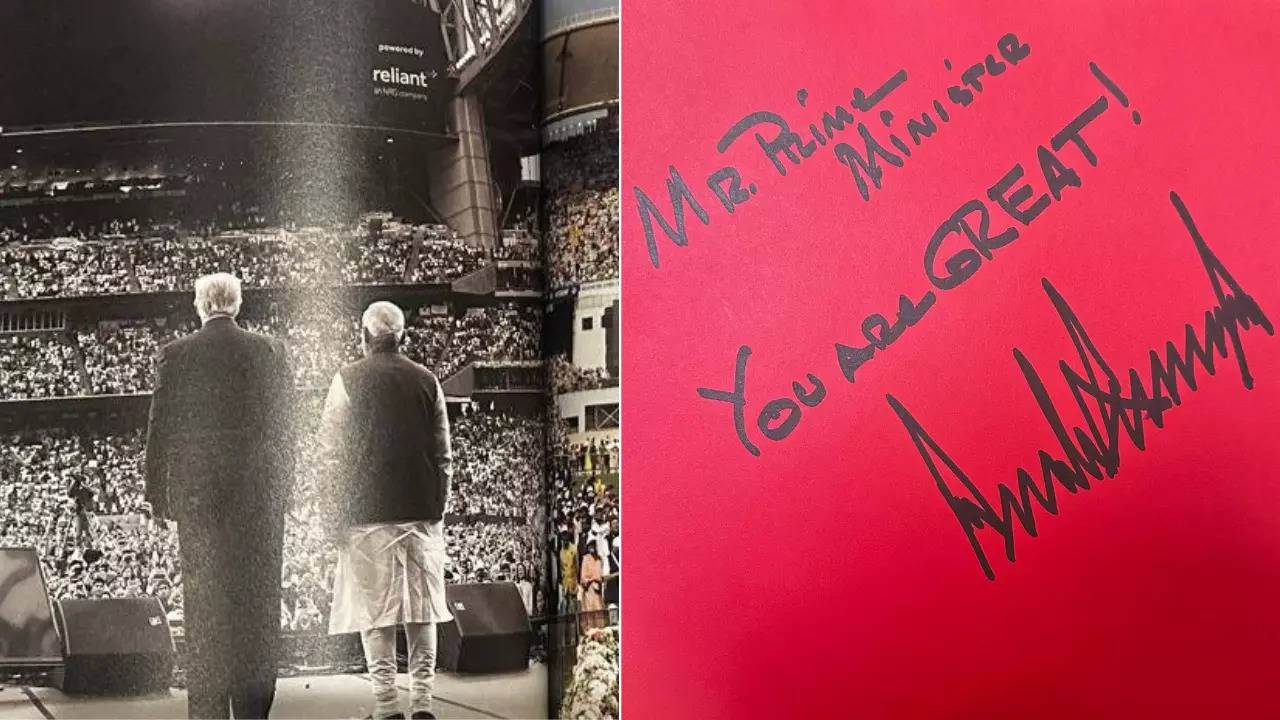 ‘Our Journey Together’: Trump gifts book to PM Modi, featuring key event pics