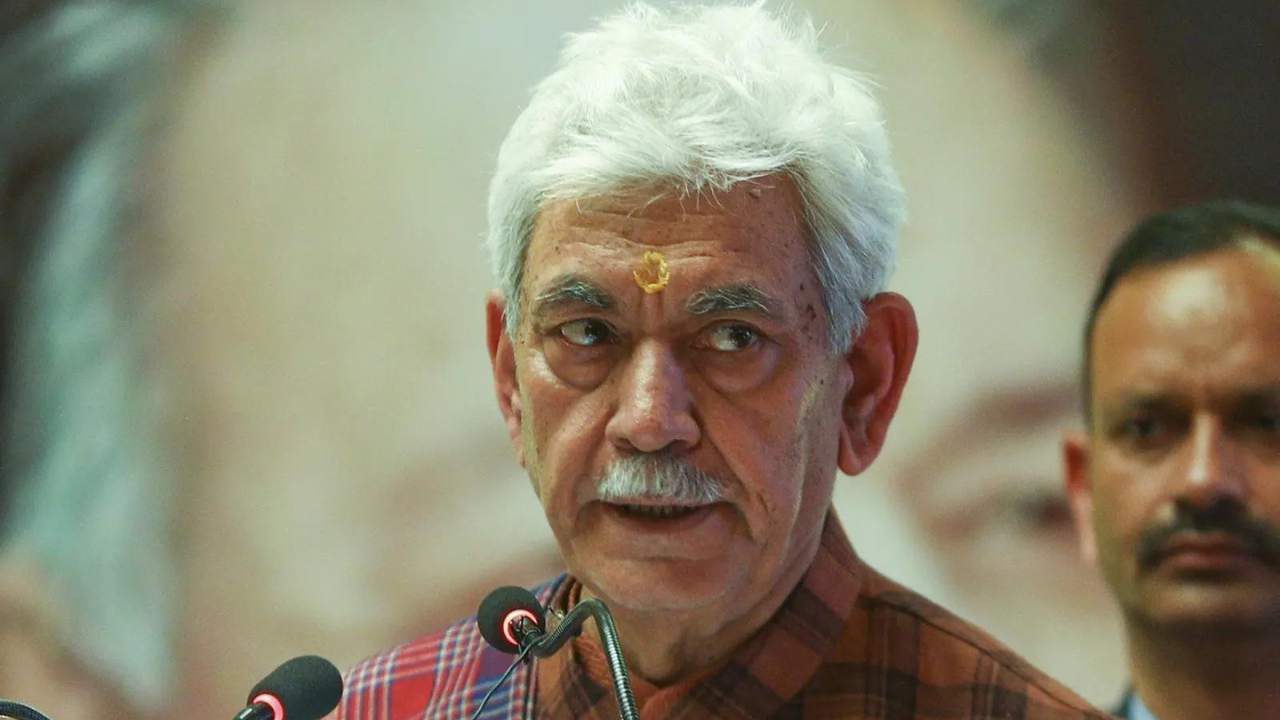 J&K LG Manoj Sinha sacks 3 govt employees for alleged terror acts