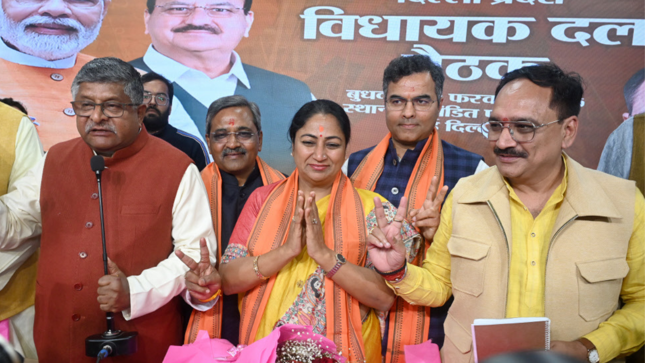 Rekha Gupta named Delhi CM: Frontrunners lose race again as BJP picks first-time MLA