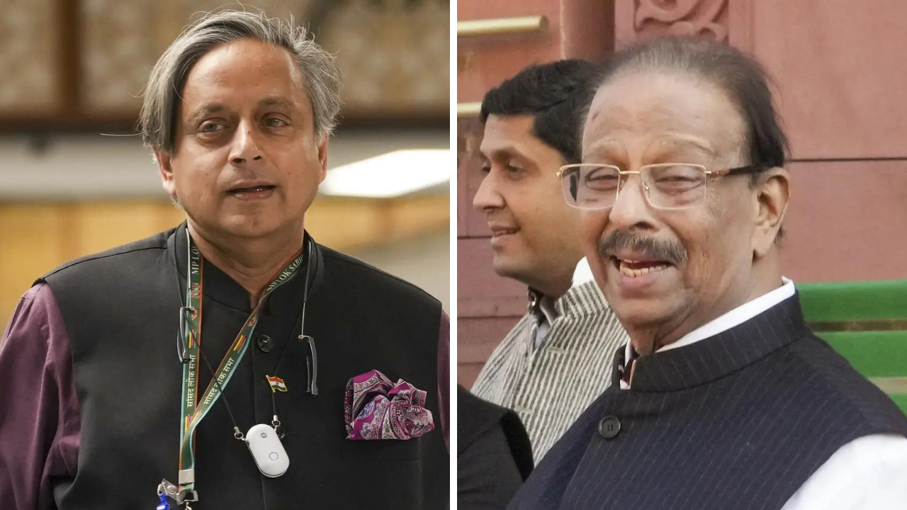 ‘No meaning in the demand’: Tharoor backs Cong Kerala chief amid rift rumors