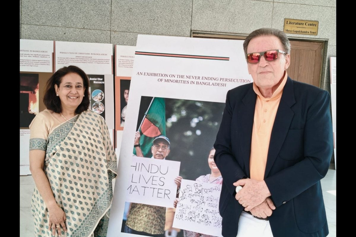 ‘Idea Was To Spread The Word’: Couple’s Exhibition On Hindu Persecution In Bangladesh In Spotlight