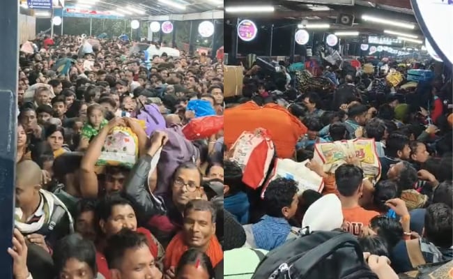 Videos Show Massive Rush At New Delhi Railway Station Before Deadly Stampede