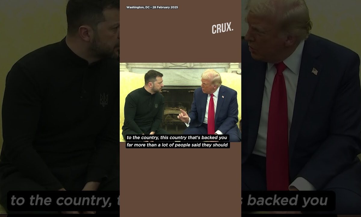 Trump, Vance Accuse Zelensky of Being ‘Disrespectful’ In Fiery Oval Office Clash