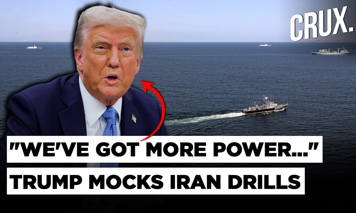 Russia, China And Iran Deploy Warships In Gulf Of Oman, Trump Says US “Stronger Than All of Them”