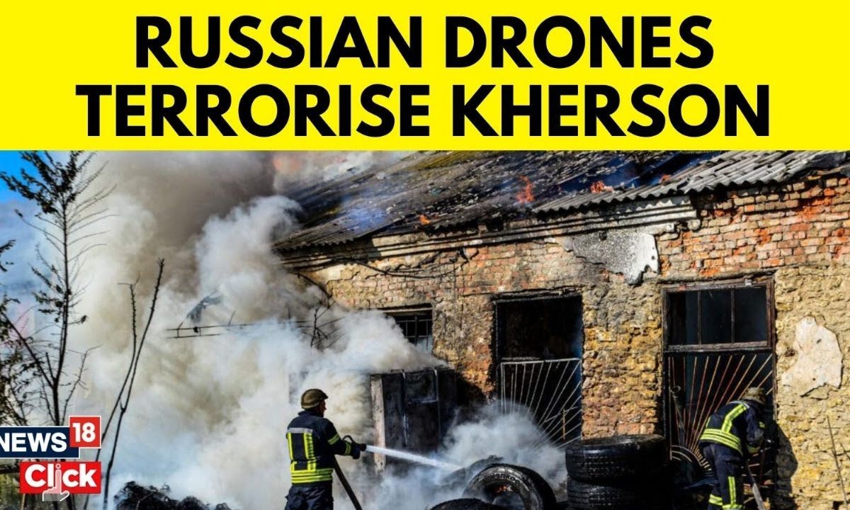 Deadly Russian Aerial Attacks Hit Ukraine’s Kherson Region | Russia Ukraine War | News18 | N18G
