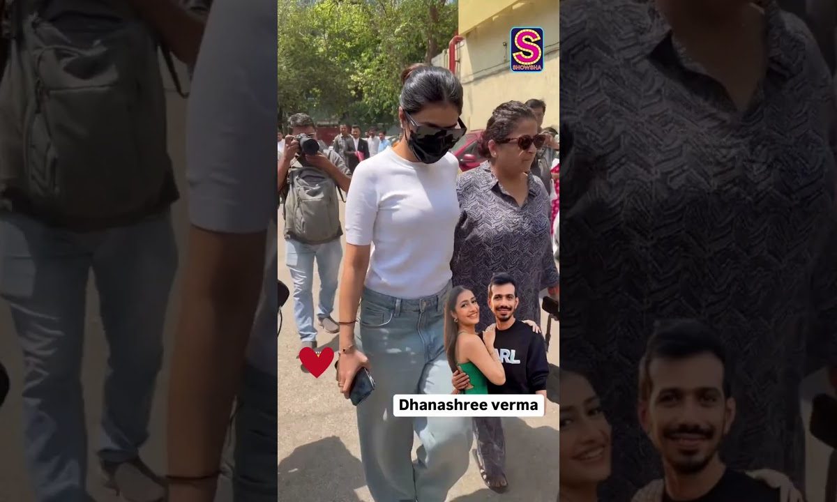 Dhanashree Verma Spotted At  Bandra Court Amid Media Frenzy | Yuzvendra Chahal | N18S | #viral
